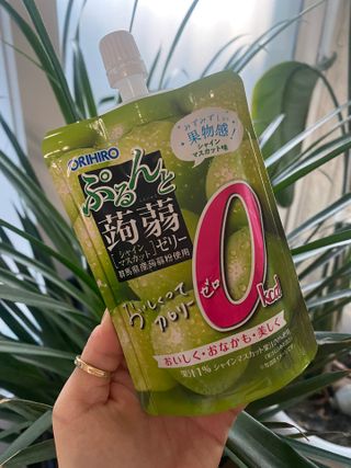 ORIHIRO 오리히로 곤약젤리 제로칼로리 130g 4종 4팩(맛별로 1팩씩) — 5점을 준 리뷰어가 2022년 12월 올린 사용 사진