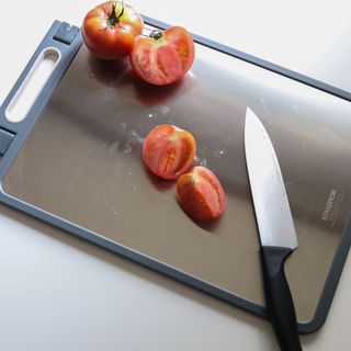 스탠서드16 스테인리스 316 양면 도마 — 5점을 준 리뷰어가 2022년 8월 올린 사용 사진