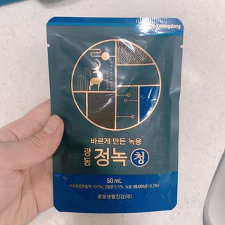 [광동생활건강] 광동정녹청 30포 — 4점을 준 리뷰어가 2021년 11월 올린 사용 사진
