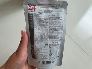 클린24시간 1BOX(5포) + 전용보틀(500ml) — 5점을 준 리뷰어가 2022년 8월 올린 사용 사진