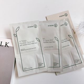 태그스킨 4스텝 주름개선 피부미백 영양 마스크팩 3개 세트(최신버전) — 3.5점을 준 리뷰어가 2022년 3월 올린 사용 사진