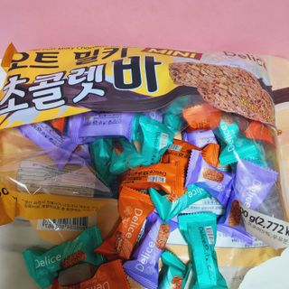 델리스 오트 밀키 초콜릿 바 — 3점을 준 리뷰어가 2022년 3월 올린 사용 사진