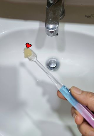 에브리모먼트 에브리 모먼트 칫솔 Every moment toothbrush — 5점을 준 리뷰어가 2022년 2월 올린 사용 사진