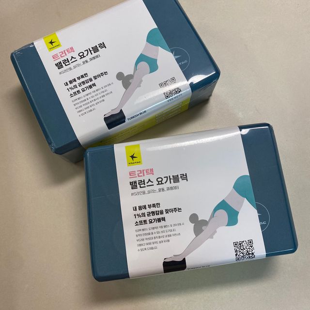 트라택 밸런스 요가블럭 (2EA) 리뷰 사진