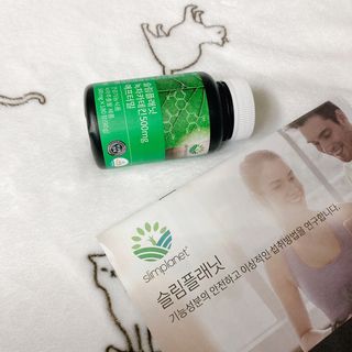 슬림플래닛 녹차카테킨 500mg 애프터밀 — 3.5점을 준 리뷰어가 2021년 3월 올린 사용 사진