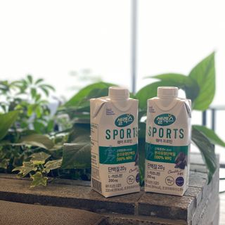 셀렉스스포츠 셀렉스 스포츠 웨이 프로틴 초콜릿 _ 330ml x 12팩 — 5점을 준 리뷰어가 2021년 3월 올린 사용 사진