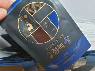 광동생활건강 [광동] 바르게 만든 녹용, 광동정녹청 — 5점을 준 리뷰어가 2021년 11월 올린 사용 사진