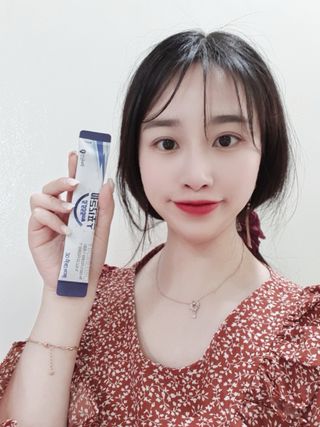 자연에온 아르긴포스 L-아르기닌 5555mg 스틱 15개입 1박스 — 5점을 준 리뷰어가 2021년 4월 올린 사용 사진
