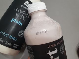 숲골 임실치즈마을 프로바이오 요거트 900ml — 4.5점을 준 리뷰어가 2021년 8월 올린 사용 사진