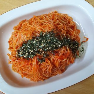 [한면원] 비빔국수 2인분 — 4.5점을 준 리뷰어가 2022년 7월 올린 사용 사진