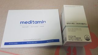 메디타민 원헌드레드 그린프로폴리스 — 5점을 준 리뷰어가 2021년 9월 올린 사용 사진