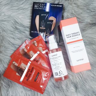썸헤어 / SUMHAIR 썸헤어 실키 테라피 헤어 에센스 — 5점을 준 리뷰어가 2021년 6월 올린 사용 사진