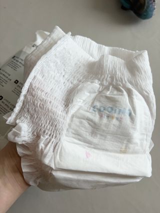 쿠잉 에어드라이  풀커버 팬티기저귀 (L/XL/XXL/XXXL) 1팩 — 5점을 준 리뷰어가 2023년 1월 올린 사용 사진