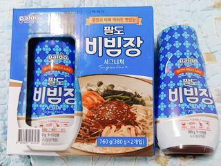 팔도비빔장 시그니처 380g 2개 — 5점을 준 리뷰어가 2022년 2월 올린 사용 사진