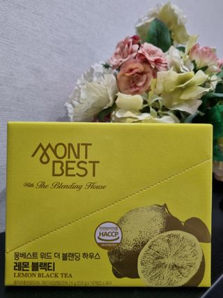 몽베스트 위드더 블랜딩 하우스 _레몬 블랙티 — 5점을 준 리뷰어가 2022년 12월 올린 사용 사진