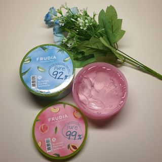 [후르디아] 피부갈증해소- 알로에+복숭아 수딩젤 2set — 5점을 준 리뷰어가 2021년 7월 올린 사용 사진