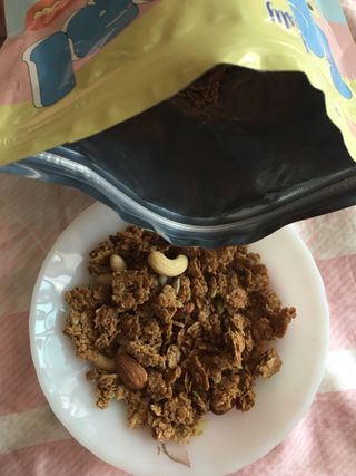 밸런스 다이어트랩 밸다랩 이씨리얼 수제 발아통밀 그래놀라 450g — 5점을 준 리뷰어가 2023년 4월 올린 사용 사진