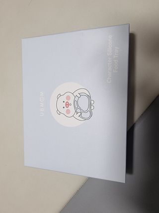 유비맘 캐릭터 실리콘 흡착 식판_색상 랜덤발송 — 5점을 준 리뷰어가 2021년 3월 올린 사용 사진