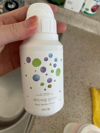 자연그램 매직버블클리너 250g — 5점을 준 리뷰어가 2021년 1월 올린 사용 사진