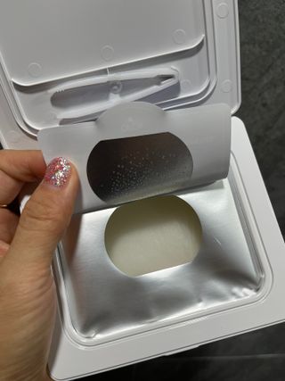바노바기 코스메틱 바노바기 밀크씨슬 리페어 시카 폼 클렌저 플러스 120ml + 퀵 마스크 플러스 30매 — 5점을 준 리뷰어가 2023년 8월 올린 사용 사진