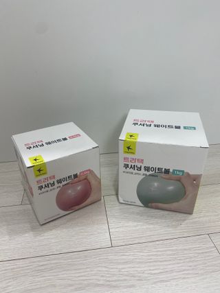 트라택 쿠셔닝 웨이트볼 0.5kg + 1kg SET — 4.5점을 준 리뷰어가 2022년 6월 올린 사용 사진