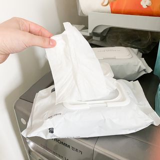 [생활공작소] 건조기용 섬유유연제 시트 80매 x 2입 — 4.5점을 준 리뷰어가 2021년 2월 올린 사용 사진