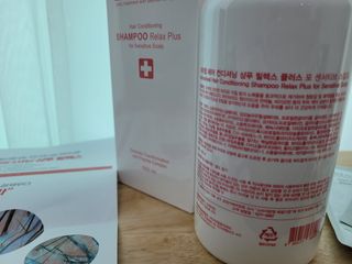 더마힐 헤어 컨디셔닝 샴푸 500ml 3종 중 택1 — 5점을 준 리뷰어가 2021년 4월 올린 사용 사진