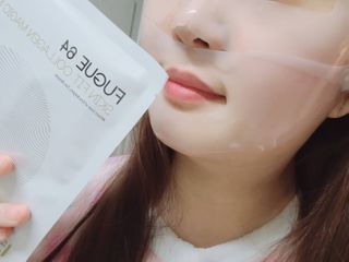 약손명가코스메틱 에오스보떼 푸가 64 스킨 핏 콜라겐 매직 마스크 — 5점을 준 리뷰어가 2021년 1월 올린 사용 사진