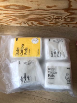디어엘로디 프리미엄 유기농 베이비 솜티슈 40매 3 + 1 PACK — 5점을 준 리뷰어가 2021년 2월 올린 사용 사진