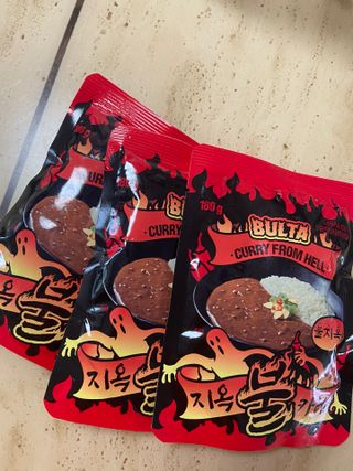 불타 지옥불카레 불지옥맛 180g x 3봉 — 5점을 준 리뷰어가 2021년 6월 올린 사용 사진