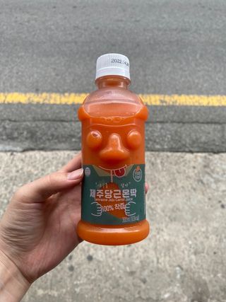 탐라원 무농약 당근과즙으로 건강한 당근주스, 당근몬딱주스 — 5점을 준 리뷰어가 2021년 8월 올린 사용 사진