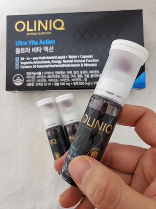 올리닉 울트라비타액션 — 4점을 준 리뷰어가 2021년 12월 올린 사용 사진