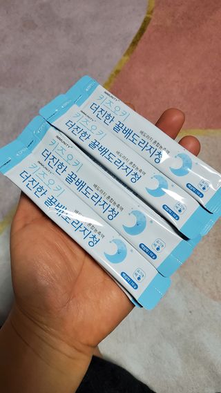 [이뮤니티플러스]우리아이 면역오키, 건강오키 _ 키즈오키 더진한꿀배도라지청 10포 1box — 5점을 준 리뷰어가 2022년 2월 올린 사용 사진