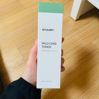 아르비엔 마일드케어 비건 수분진정토너 — 5점을 준 리뷰어가 2021년 1월 올린 사용 사진