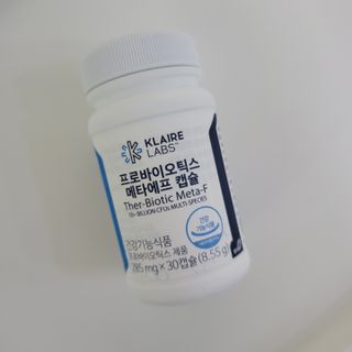 [Dr.PNT] 닥터피엔티 클레어랩스 프로바이오틱스 메타에프 [1개월분] — 5점을 준 리뷰어가 2022년 11월 올린 사용 사진