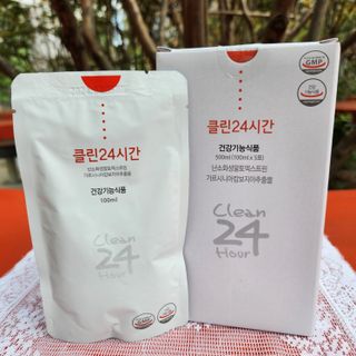 클린24시간 1BOX(5포) + 전용보틀(500ml) — 5점을 준 리뷰어가 2022년 10월 올린 사용 사진