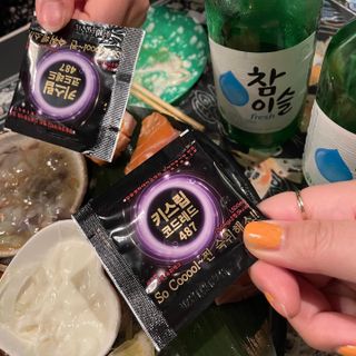 [키스립] 근복적인 숙취원인 해결 숙취해소제 키스립 코드레드487 2팩 & 뉴키스립비타 1box  set — 5점을 준 리뷰어가 2022년 6월 올린 사용 사진