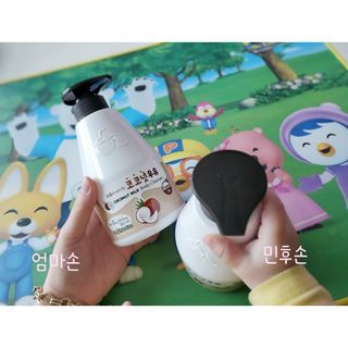 [과일나라] 피부가 마시는 코코넛우유 바디클렌저&바디로션 — 5점을 준 리뷰어가 2022년 3월 올린 사용 사진