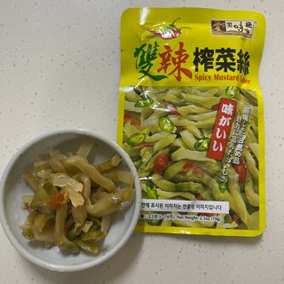 루시델리 야미하우스 홍콩 스파이시 프리미엄 짜사이 무침 500g — 5점을 준 리뷰어가 2024년 6월 올린 사용 사진
