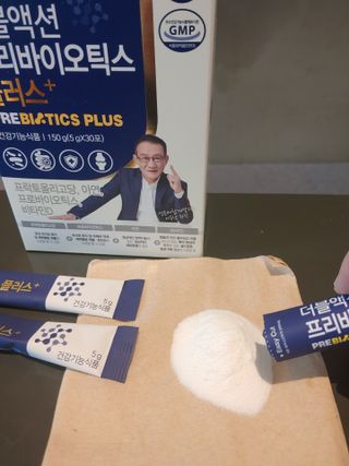 메이준뉴트리 더블액션 프리바이오틱스 플러스+ — 5점을 준 리뷰어가 2021년 7월 올린 사용 사진