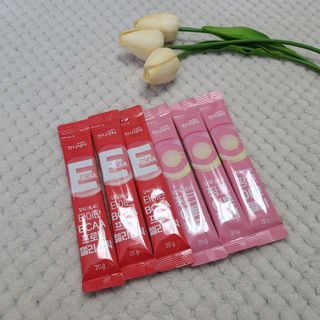 인디닥터 면역 생생 핑크 이뮨 젤리 + 타이탄 BCAA 프로틴 젤리스틱 — 5점을 준 리뷰어가 2022년 5월 올린 사용 사진