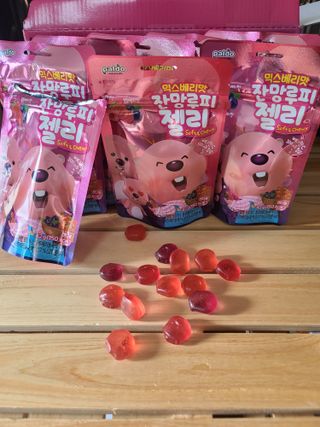 [팔도] 잔망루피젤리 믹스베리맛 42g 8개 — 5점을 준 리뷰어가 2022년 1월 올린 사용 사진