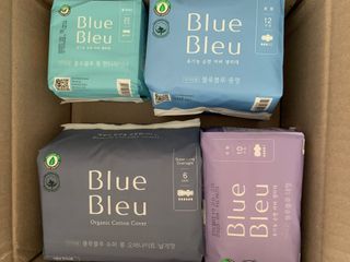블루블루 유기농 순면 커버 생리대 — 5점을 준 리뷰어가 2021년 2월 올린 사용 사진