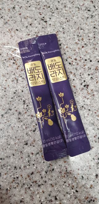광동생활건강 나우 [광동] 배도라지 쌍화스틱 10mL x 100포 — 5점을 준 리뷰어가 2023년 1월 올린 사용 사진