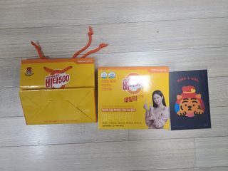 광동제약 [광동] 비타500데일리스틱 70포X2개 + 뚱랑이엽서 + 쇼핑백 증정 — 5점을 준 리뷰어가 2022년 1월 올린 사용 사진
