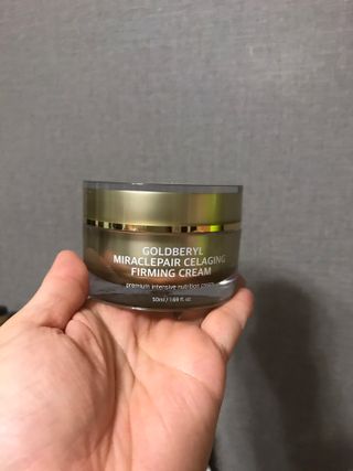 피부미 골드베릴 미라클페어 세레이징 퍼밍 크림 50ml — 5점을 준 리뷰어가 2021년 9월 올린 사용 사진