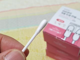 마미앤유 개별 듀얼면봉 — 5점을 준 리뷰어가 2022년 2월 올린 사용 사진