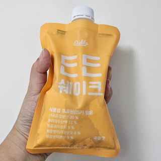 [덜다] 든든 식물성 단백질 쉐이크 40g X 7입 (곡물/딸기) — 5점을 준 리뷰어가 2023년 8월 올린 사용 사진