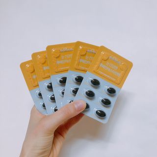 소버스 눈건강엔 루테인 아스타잔틴 — 4점을 준 리뷰어가 2021년 2월 올린 사용 사진