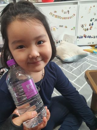 몽베스트 MONTBEST 1L 12입 — 5점을 준 리뷰어가 2022년 2월 올린 사용 사진